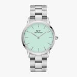 Daniel Wellington Iconic Link Mint Silver