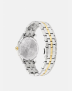 Greca Time GMT Watch Silver+Gold - Image 3