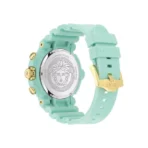 Versace Real Active Chronograph Unisex Watch aqua-blue - Image 2