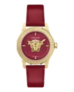 Versace Medusa Deco Leather Watch