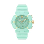 Versace Real Active Chronograph Unisex Watch aqua-blue