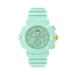 Versace Real Active Chronograph Unisex Watch aqua-blue - Image 3