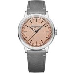 Raymond Weil Millesime central seconds 39 mm, salmon dial